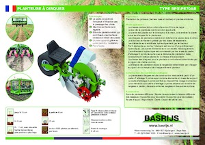 Ültetőgépek Basrijs Discplanter with conveyer belt