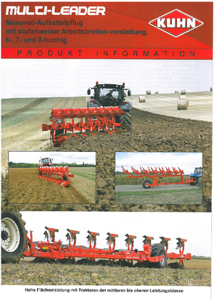 Ekék Kuhn Multi-Leader 8 T