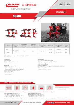 Ekék Maschio SUMO 2MB