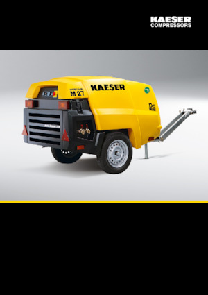 Mobilkompresszorok - dízel, elektromos, benzines Kaeser Mobilair M 27 PE G 6,5 kVA