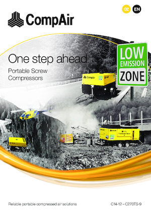 Mobilkompresszorok - dízel, elektromos, benzines CompAir C260TS-10