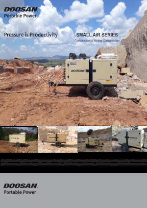 Mobilkompresszorok - dízel, elektromos, benzines Doosan P250