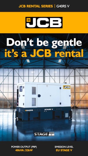 Dízel generátorok JCB G40RS