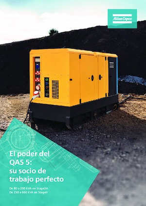 Dízel generátorok Atlas Copco QAS 5 80