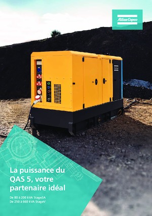 Dízel generátorok Atlas Copco QAS 5 80
