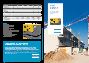 Dízel generátorok Atlas Copco QES 14