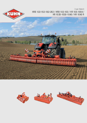 Hajtott tárcsák Kuhn HR 3520