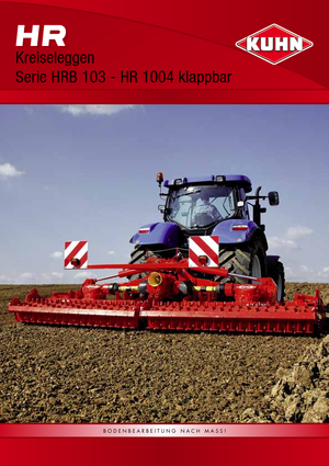 Hajtott tárcsák Kuhn HR 4004 DR 