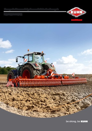 Hajtott tárcsák Kuhn HR 8040 R 