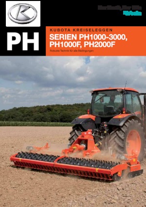 Hajtott tárcsák Kubota PH2450F 