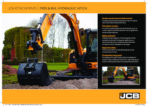 Gyorscserélők JCB HYDRAULIC QUICK HITCH