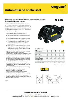Gyorscserélők engcon QS70