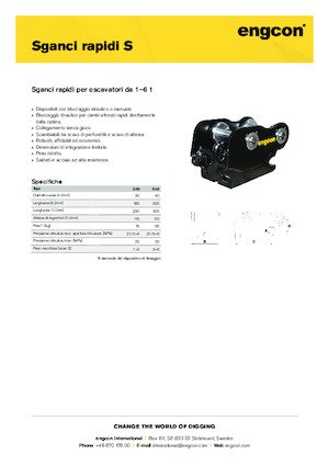 Gyorscserélők engcon S40