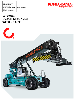 Konténerrakodó targoncák Konecranes SMV 4527 CB 5