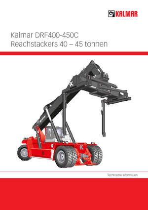 Konténerrakodó targoncák Kalmar DRF 400-60 C5
