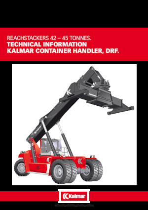 Konténerrakodó targoncák Kalmar DRF 450-70 S5XS