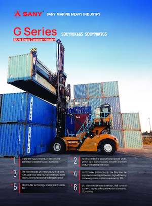 Konténerrakodó targoncák Sany SDCY90K6G5