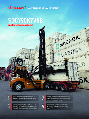 Konténerrakodó targoncák Sany SDCY90K7V5B