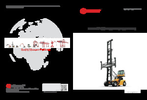 Konténerrakodó targoncák Sany SDCY90K6H2