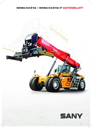 Konténerrakodó targoncák Sany 4531G