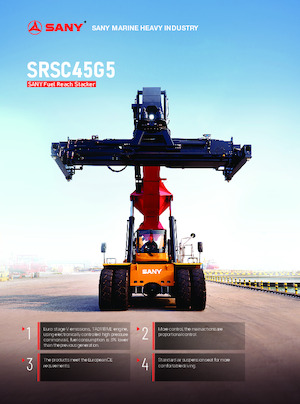 Konténerrakodó targoncák Sany SRSC45G5