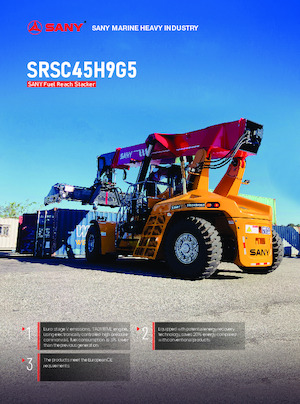 Konténerrakodó targoncák Sany SRSC45H9G5