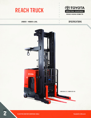 Felrakó targoncák Toyota 9BRU23