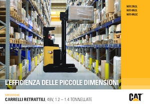 Felrakó targoncák Caterpillar NR14N3L