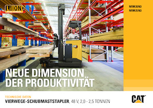 Felrakó targoncák Caterpillar NRM25N3