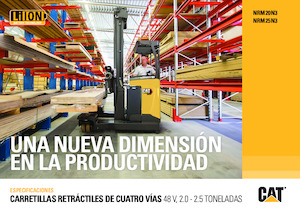 Felrakó targoncák Caterpillar NRM25N3