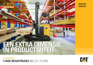 Felrakó targoncák Caterpillar NRM25N3