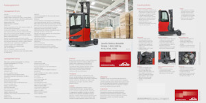 Felrakó targoncák Linde R16G Std.