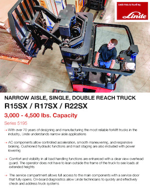 Felrakó targoncák Linde R17SX-24V