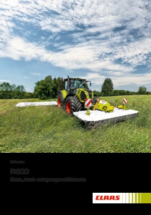 Hátra szerelhető kaszák - tárcsa és cond. Claas Disco 3150 C
