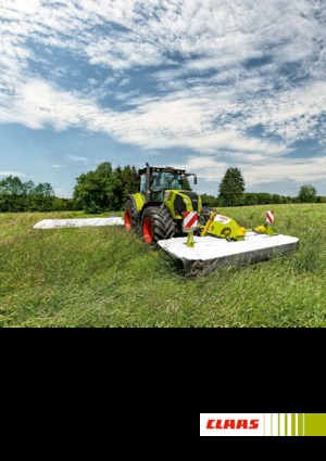 Hátra szerelhető kaszák - tárcsa és cond. Claas Disco 3150 C