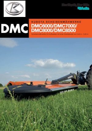 Hátra szerelhető kaszák - tárcsa és cond. Kubota DMC6032N 