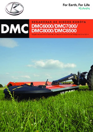 Hátra szerelhető kaszák - tárcsa és cond. Kubota DMC6032N 