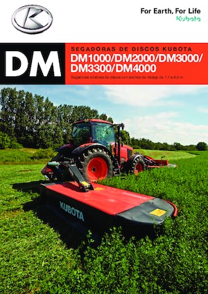 Hátra szerelhető kaszák - tárcsa cond. nélkül Kubota DM2032