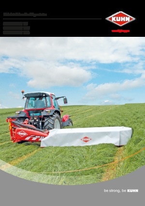 Hátra szerelhető kaszák - tárcsa cond. nélkül Kuhn GMD 315 FF