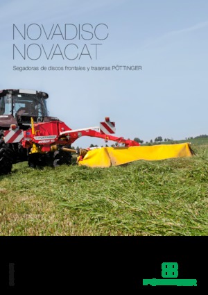 Hátra szerelhető kaszák - tárcsa cond. nélkül Pöttinger NovaCat 352 CF