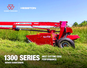 Hátra szerelhető kaszák - tárcsa és cond. Massey Ferguson 1373