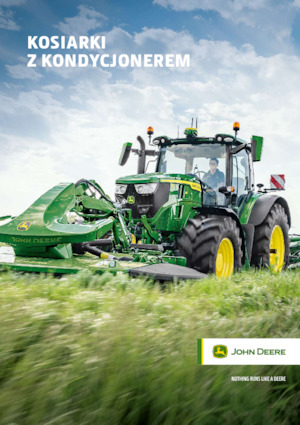 Hátra szerelhető kaszák - tárcsa és cond. John Deere R310R