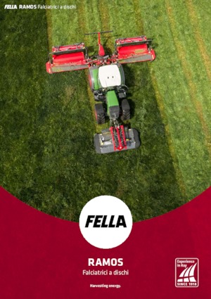 Hátra szerelhető kaszák - tárcsa és cond. Fella Ramos 3160 TLX-KC