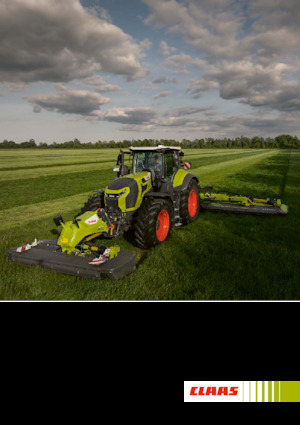 Hátra szerelhető kaszák - tárcsa cond. nélkül Claas Disco 9300 Direct Swather
