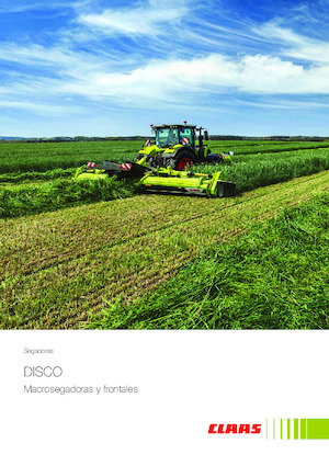 Hátra szerelhető kaszák - tárcsa cond. nélkül Claas Disco 9300 Direct Swather