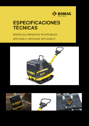 Kétirányú vibrolapok Bomag BPR 60/65
