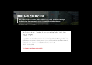 Fűnyíró és kertitraktorok Etesia BUFFALO 100 BVHPX2
