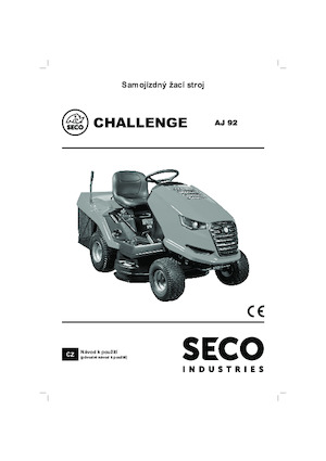 Fűnyíró és kertitraktorok SECO Challenge AJ V1