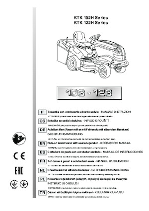 Fűnyíró és kertitraktorok Efco EF 123/22 V