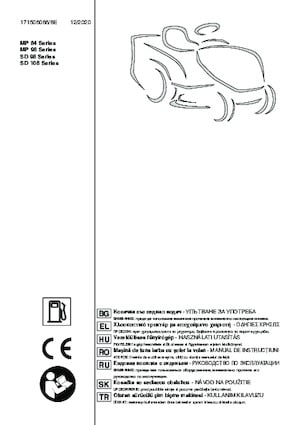 Fűnyíró és kertitraktorok Efco EF 98 L/14,5 K